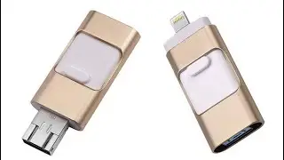 iOS Flash Drive || How to use USB drives with an iPhone || 3 in 1 USB OTG Flash Drive for iPhone