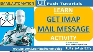 UiPath Tutorial Day 65 : How to Read Mails  by using 