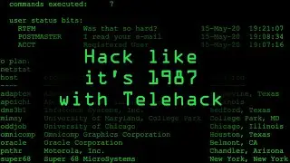 Hack Like Its 1987 with the Telehack Game [Tutorial]