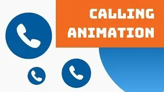 Phone Calling Animation Using HTML and CSS