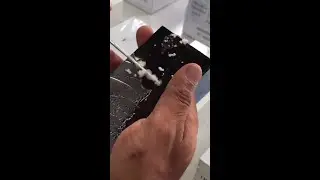 How to remove glue coat of Samsung Touch LCD