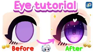 Gacha Life 2 Eye Shading Tutorial 💜 - IbisPaint X