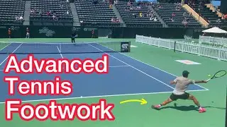 Dominate Your Opponent With This Forehand Footwork (Win More Tennis Matches)