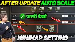 AUTO SCALE SETTING AFTER UPDATE 2022 | AUTO SCALE SETTING IN FREE FIRE | FREE FIRE MINIMAP SETTINGS