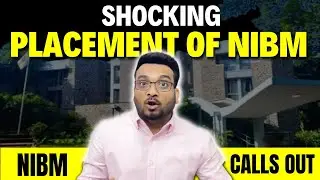 Shocking Placement of NIBM | NIBM Calls Out | Why Cut offs Increased? How to prepare for PI?