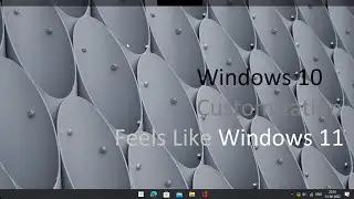 Windows 10 Ultra Max Customisation 😭☔ | To look like Windows 11 and MacOS Monterrey