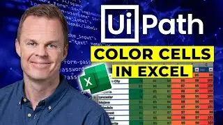 UiPath | Color Code Excel Cells with Conditional Formatting | Tutorial