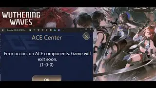 Fix Wuthering Waves Error Occors On Ace Components Game Will Exit Soon (1-0-0) PC