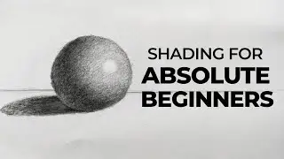 SIMPLE SHADING TUTORIAL / PENCIL SHADING FOR ABSOLUTE BEGINNERS