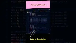 Javascript Operators