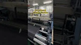 denim(jeans) weaving machine at shinotex. https://www.shinotex.jp
