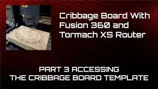 Custom Cribbage Board Pt. 3 The Template