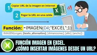 FUNCION IMAGEN EN EXCEL. COMO INSERTAR IMAGEN DESDE UN URL.