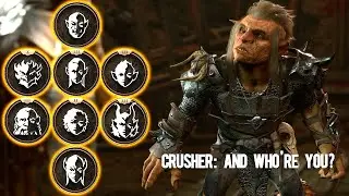 Crusher Reacts differentlly to Every Race In Baldur's Gate 3