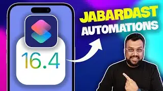 iOS 16.4 Siri Automation in Shortcuts on iPhone in Hindi