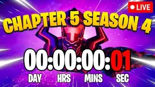 FORTNITE CHAPTER 5 SEASON 4 COUNTDOWN LIVE🔴 24/7 & Live Event!