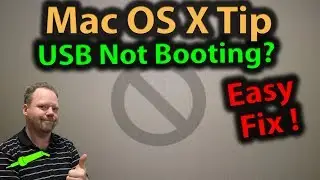 🔴 #469 OS X How to Fix No Entry Logo On Boot - OSX Not Starting Up