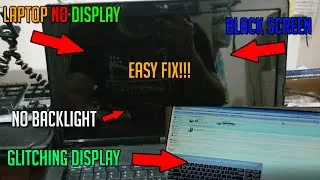 LAPTOP NO DISPLAY PAANO AYUSIN | BLACK SCREEN | NO BACKLIGHT | RAM ISSUE | STEP BY STEP TUTORIAL