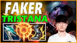 ⚡FAKER TRISTANA MID GAMEPLAY⚡SEASON 12 LEAGUE OF LEGENDS