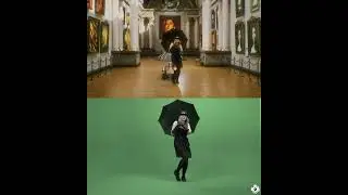 Green Screen VFX Before And After 