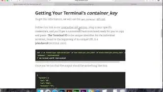 Adding Links to Terminals
