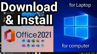 Office 2021 Install | How To Download and Install Microsoft Office 2021 in Laptop and Computer