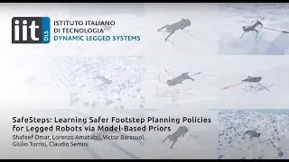 SafeSteps: Learning Safer Footstep Planning Policies for Legged Robots via Model-Based Priors