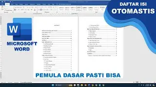 Cara Mudah dan Gampang Bikin Daftar Isi Otomatis di Microsoft Word (Cepat Paham Ms Word)