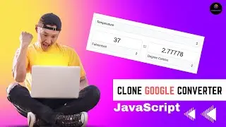 Clone Google Converter tool using JavaScript | Temperature converter in js | JavaScript Mini Project