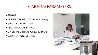 Planning Parameters// FSI or FAR// Built up area BUA// UDS calculation// Civil engineers guide