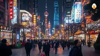 Shanghai, China🇨🇳 Most Wealthy And Modern First-tier City in China (4K UHD)