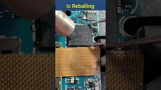 Ic Reballing #technology #mobilerepair