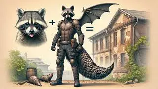 Historical raccoon dog pangolin batman