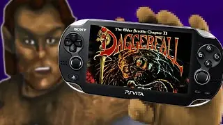 I Played TES II: Daggerfall on the PS Vita