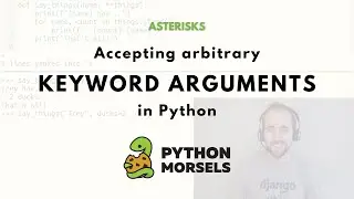 Accepting arbitrary keyword arguments in Python