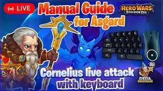 Live attack with Cornelius in Asgard - 1.4 bil damage. Manual guide. Hero-Wars: Dominion Era