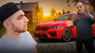 РАВШАН ПОКАЗАЛ ОТЦУ СВОЮ НОВУЮ BMW M5 F90 !🔴| БЕЗУМНАЯ РЕАКЦИЯ НА НОВЫЙ ВИД ТАЧКИ !