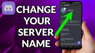 How To Change Your Server Name On Discord Mobile