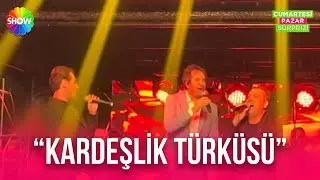 Mahsun Kırmızıgül ve Melek Mossodan Kardeşlik türküsü düeti