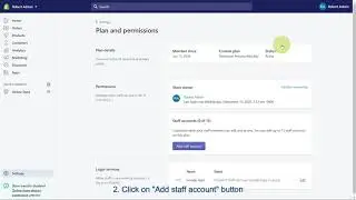 How to create a staff account on Shopify (Updated_2020)