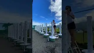 4 weeks growth in a vertical farm located in Tahiti 🇵🇫  