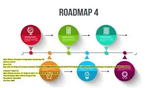 Infographics Roadmaps №5 | After Effects Template | VideoHive 23585813