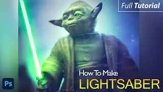 Create Light Saber In Photoshop Tutorial