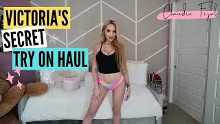 Victoria's Secret Sexy & Fun Underwear Try On Haul | Claudia Fijal