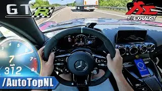 Mercedes-AMG GTR PRO *INSANE* 312km/h AUTOBAHN POV by AutoTopNL