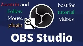 How To Zoom In Out On Screen Recording | How To Zoom In OBS Recording Using ZoomIt | OBS STUDIO