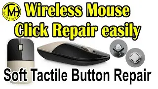 How to repair HP Z3700 mouse click.