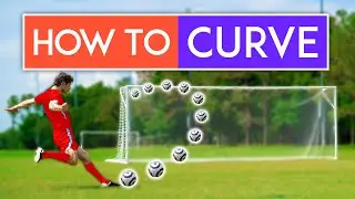 How to Shoot with CURVE in Soccer