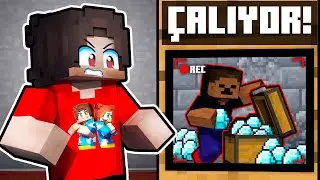1545 KARDEŞLER HAZİNEMİ ÇALDI 😡 TÜM PARAM BİTECEK - Minecraft