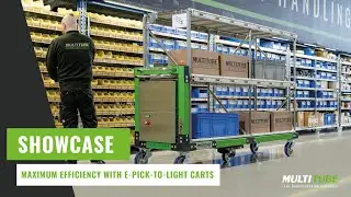 Maximum efficiency with E-pick-to-light carts